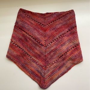 Crocheted top that ties at the back.